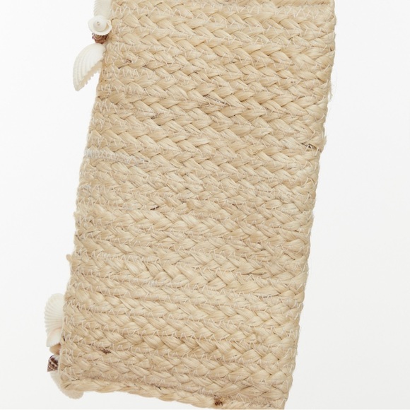 Summer natural rope and seashells clutch - Picture 7 of 8